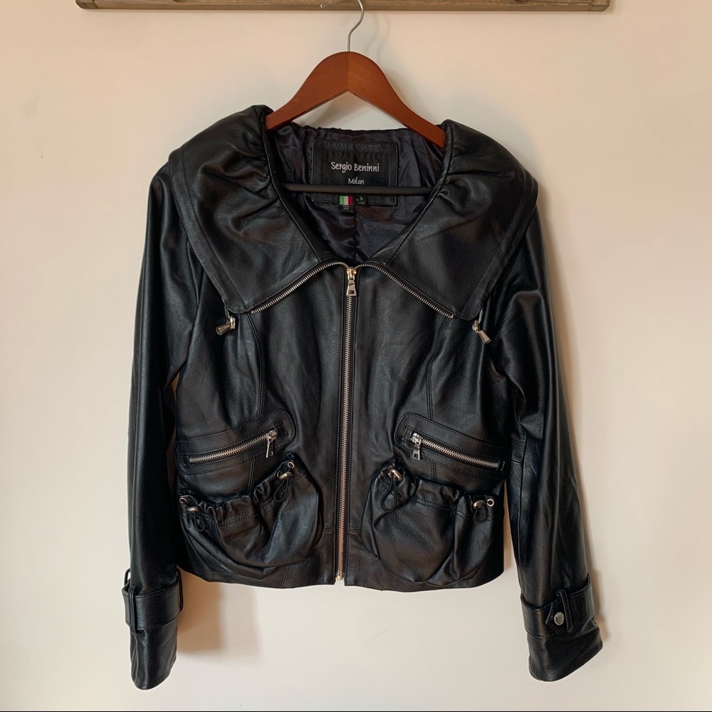 Genuine leather jacket